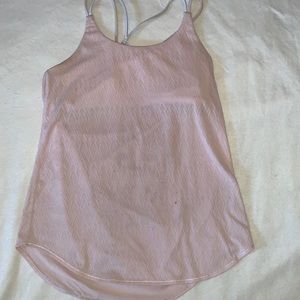 Light pink ivivva tank top